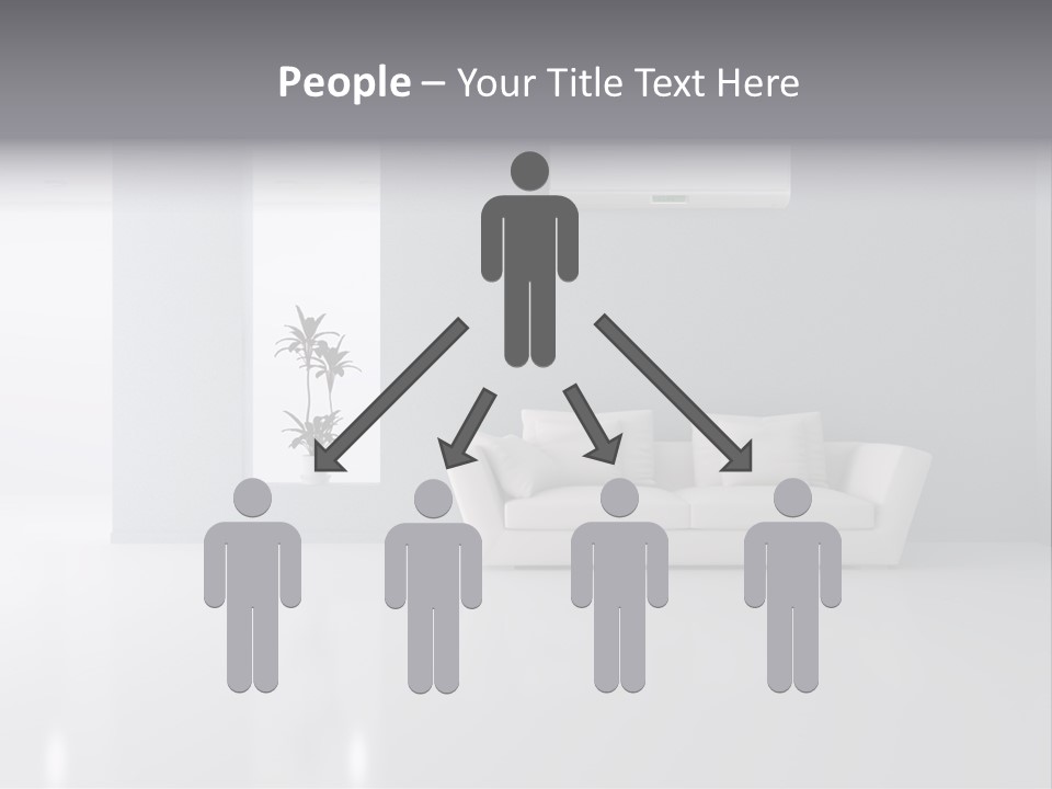 Architecture Air Conditioner Decoration PowerPoint Template