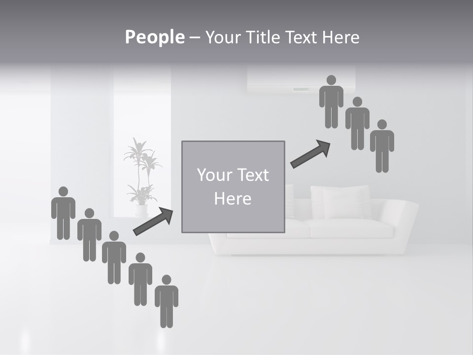 Architecture Air Conditioner Decoration PowerPoint Template