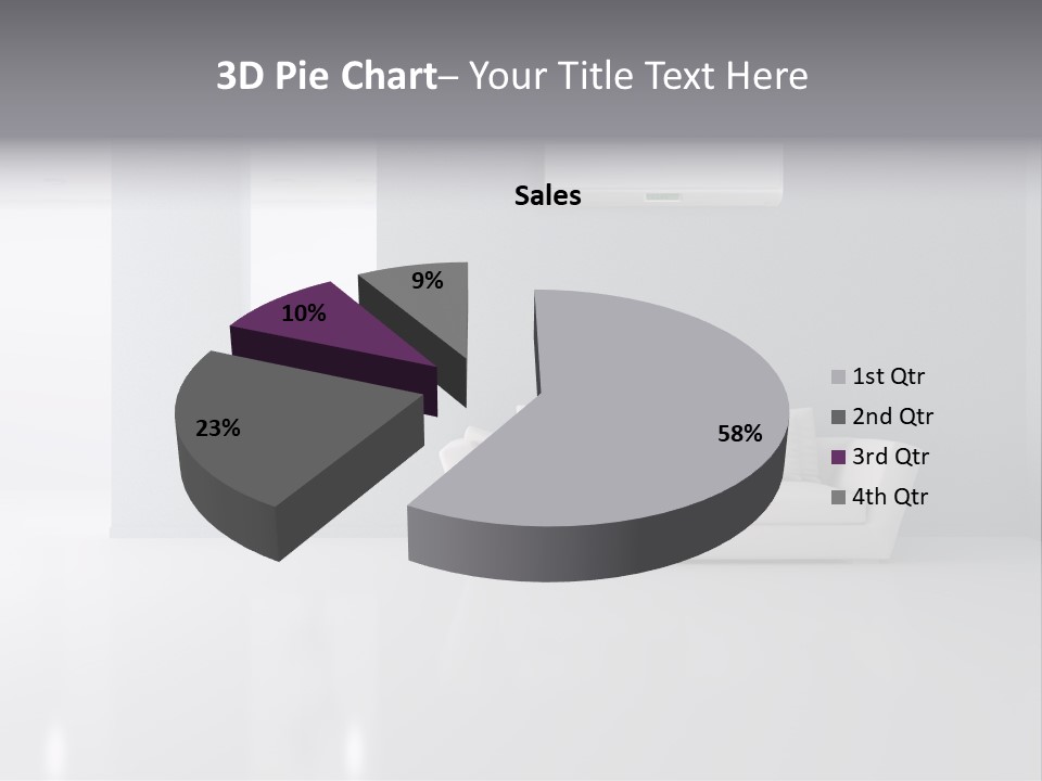 Architecture Air Conditioner Decoration PowerPoint Template