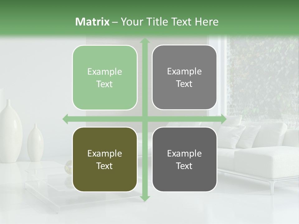 Furniture Bright Architecture PowerPoint Template