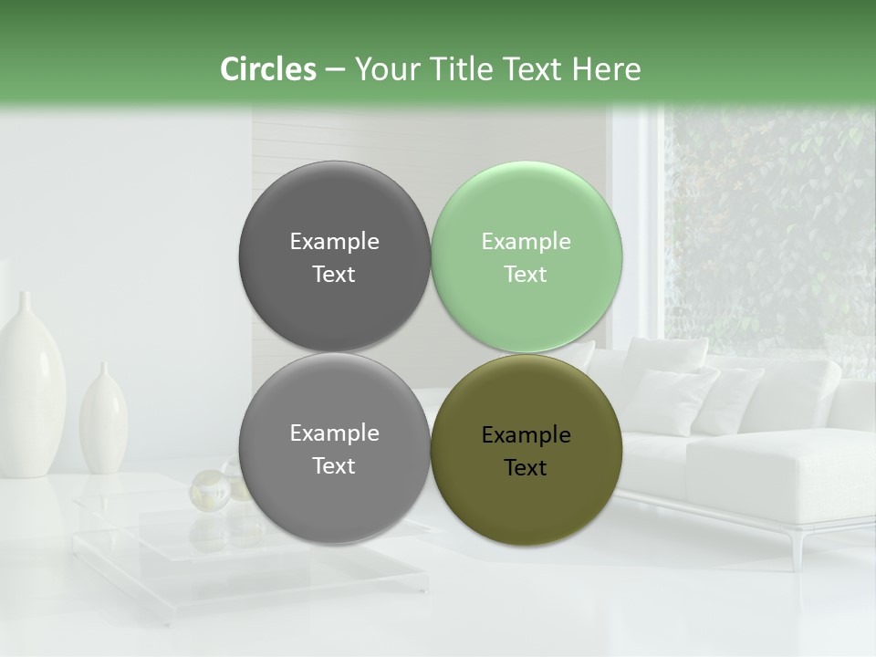 Furniture Bright Architecture PowerPoint Template