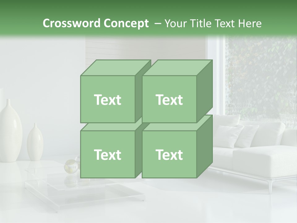 Furniture Bright Architecture PowerPoint Template