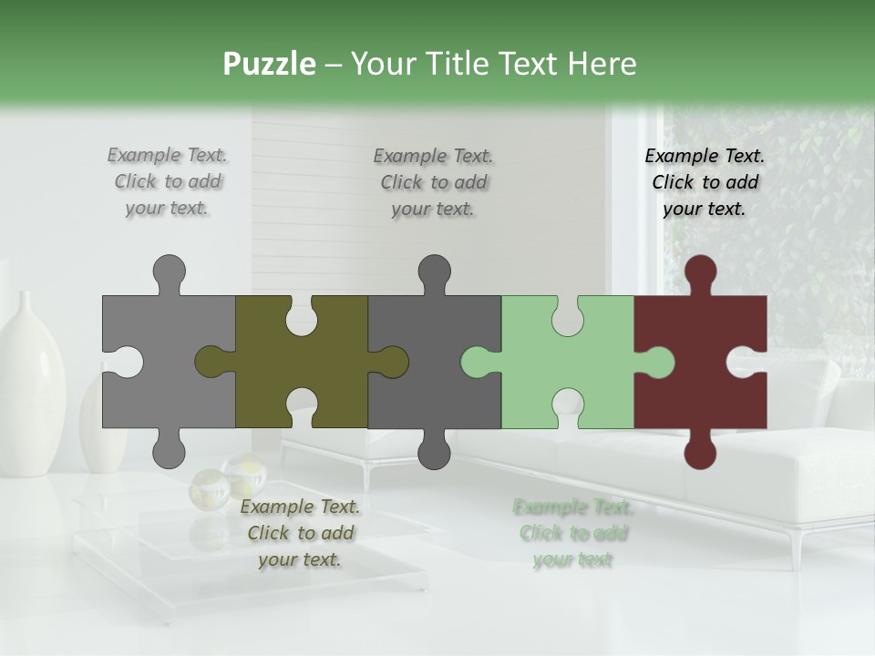 Furniture Bright Architecture PowerPoint Template