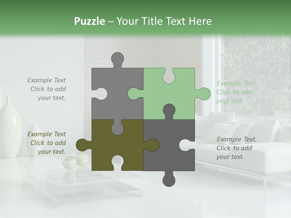 Furniture Bright Architecture PowerPoint Template