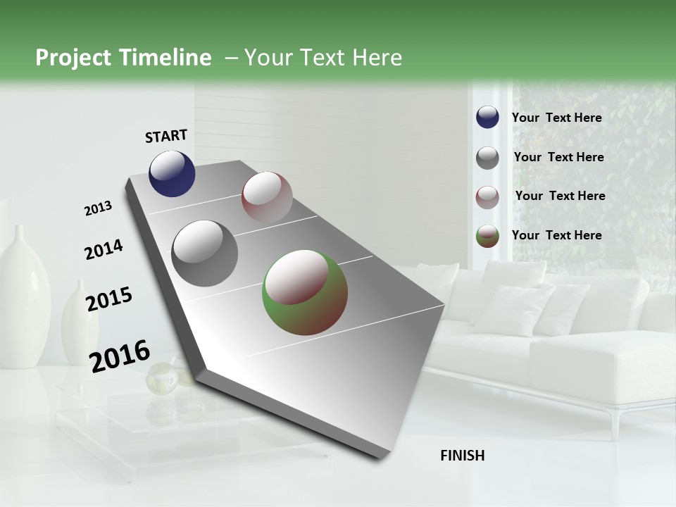Furniture Bright Architecture PowerPoint Template