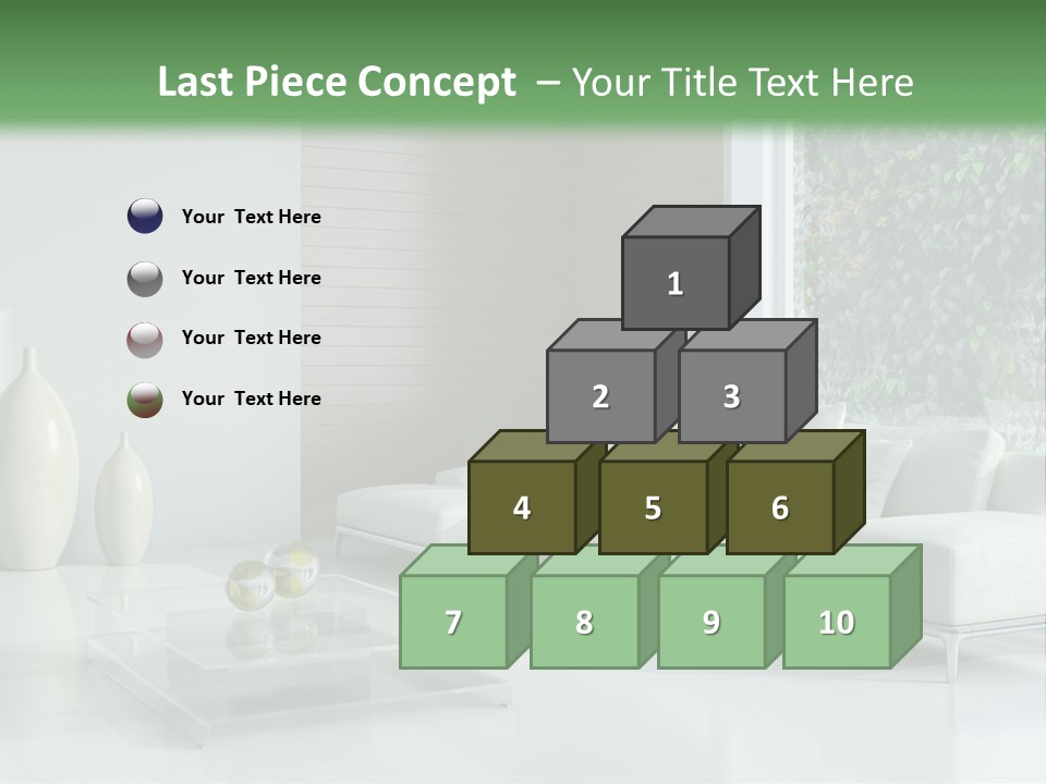 Furniture Bright Architecture PowerPoint Template