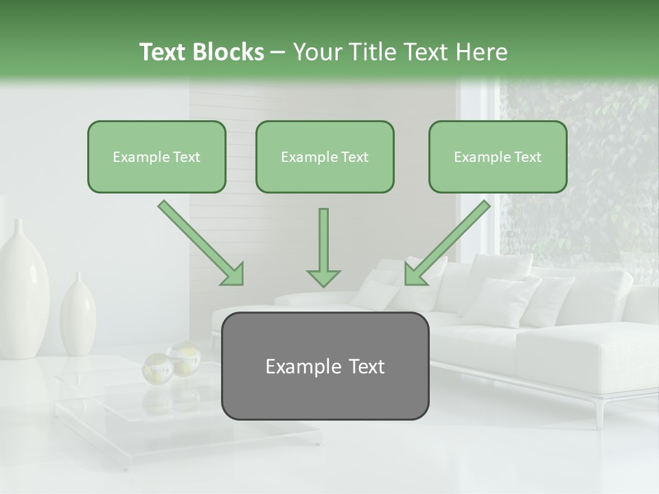 Furniture Bright Architecture PowerPoint Template