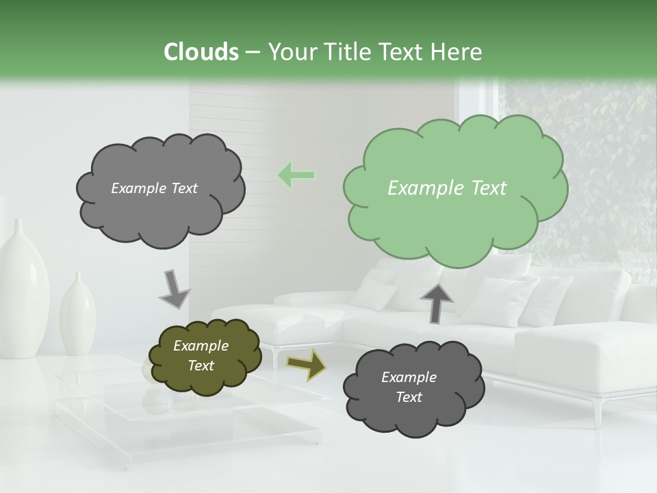 Furniture Bright Architecture PowerPoint Template
