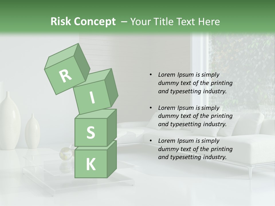 Furniture Bright Architecture PowerPoint Template