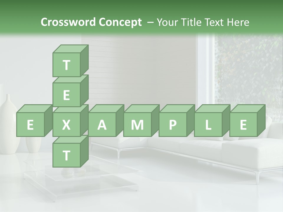 Furniture Bright Architecture PowerPoint Template