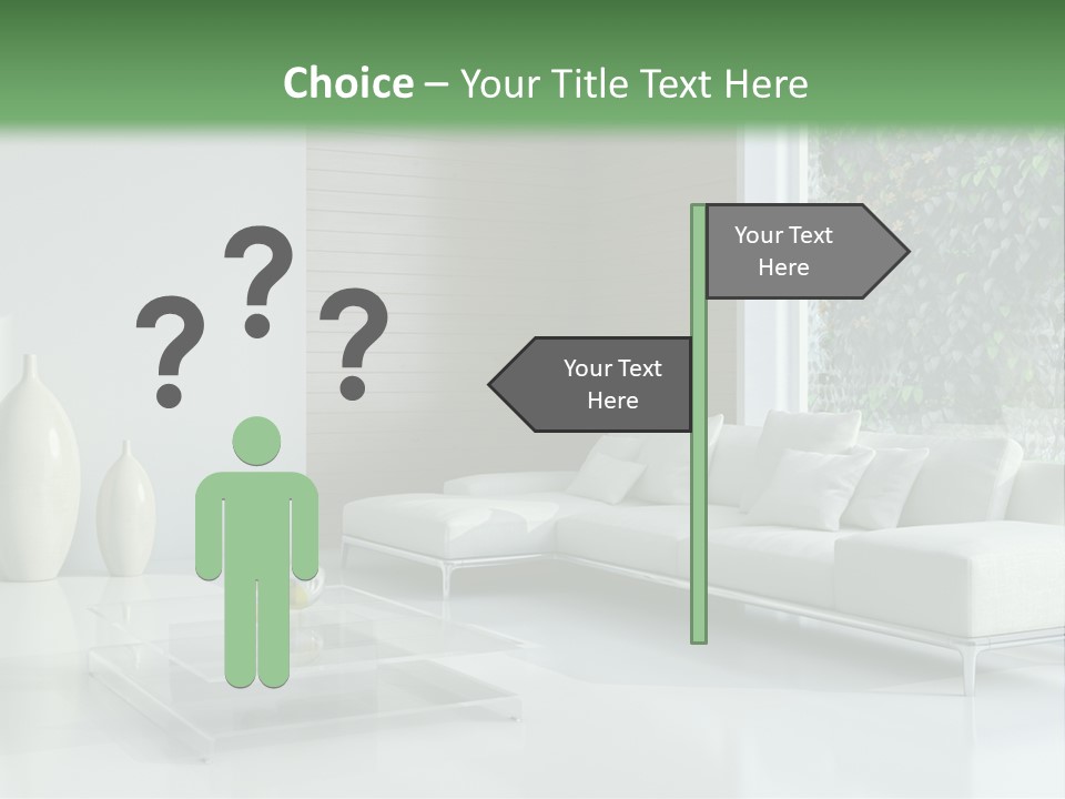 Furniture Bright Architecture PowerPoint Template