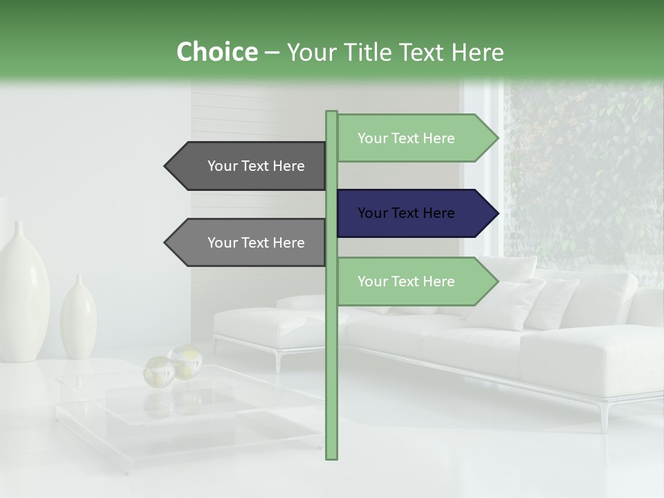 Furniture Bright Architecture PowerPoint Template