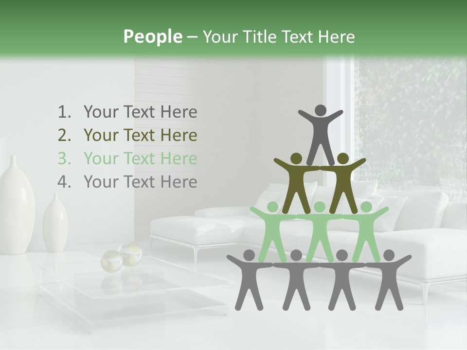 Furniture Bright Architecture PowerPoint Template