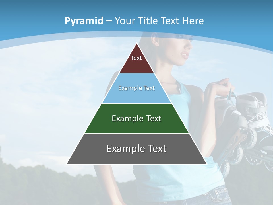 Rollerskating Recreational Fit PowerPoint Template
