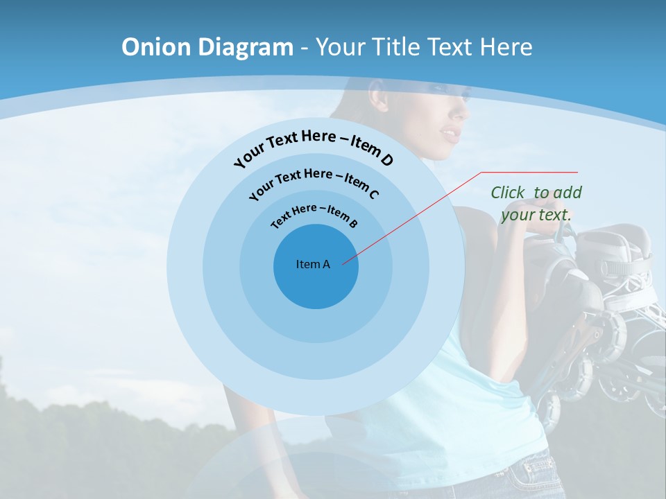 Rollerskating Recreational Fit PowerPoint Template