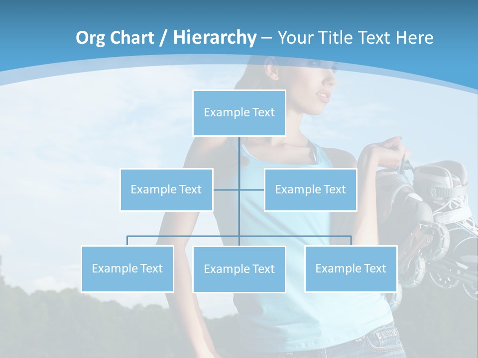 Rollerskating Recreational Fit PowerPoint Template