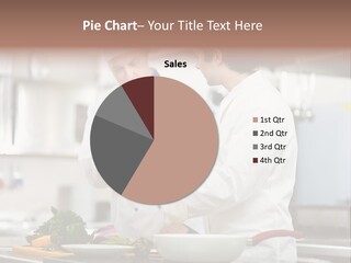 Cooking Two People PowerPoint Template