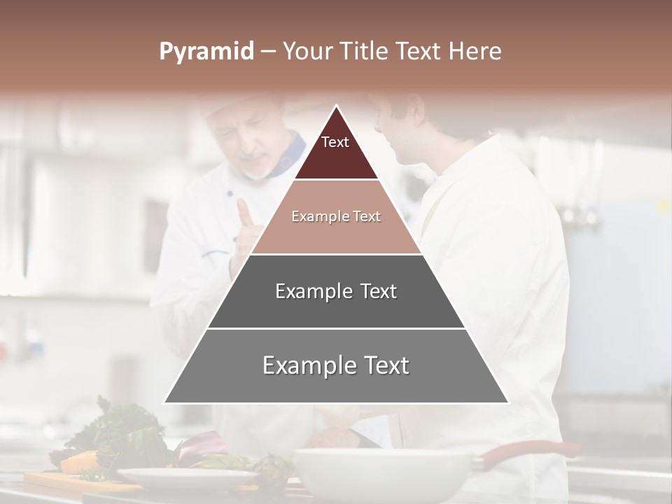 Cooking Two People PowerPoint Template