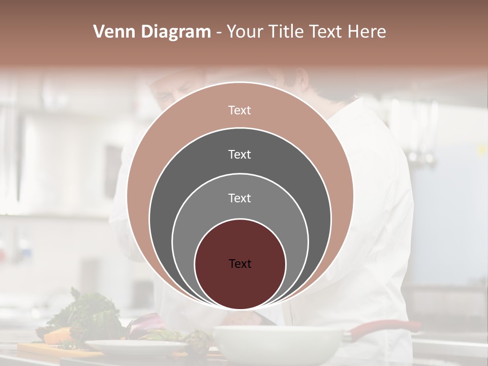 Cooking Two People PowerPoint Template