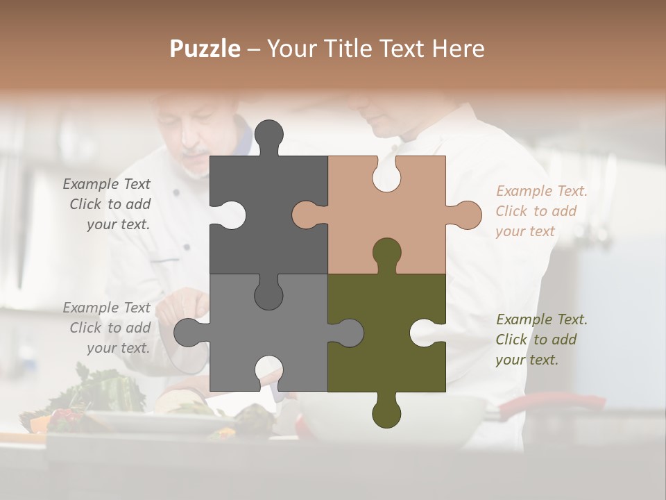Staff Two Gourmet PowerPoint Template