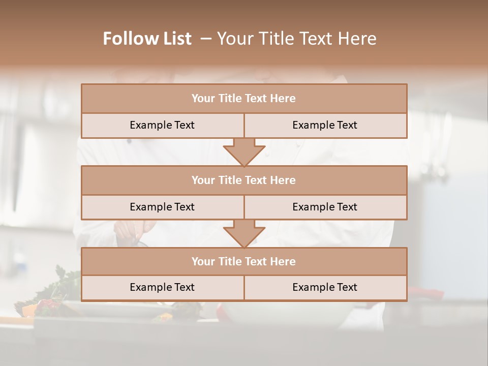 Staff Two Gourmet PowerPoint Template