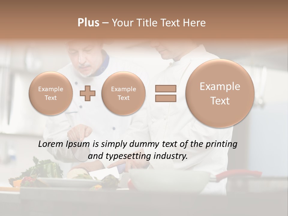 Staff Two Gourmet PowerPoint Template