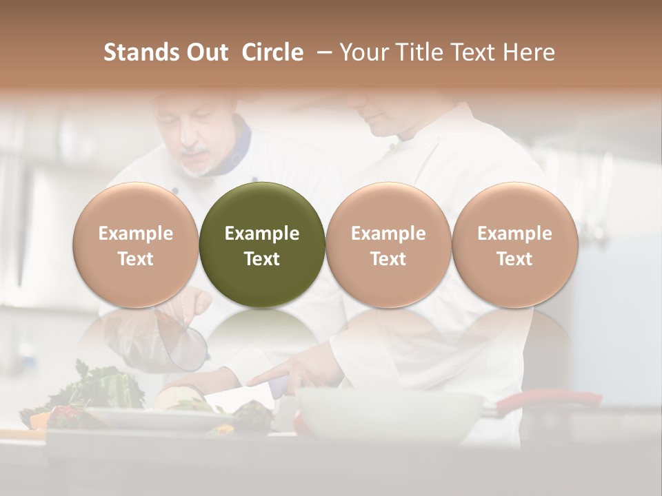 Staff Two Gourmet PowerPoint Template