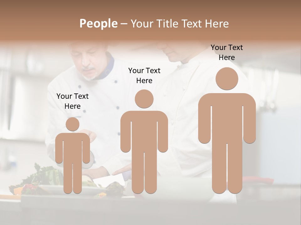 Staff Two Gourmet PowerPoint Template