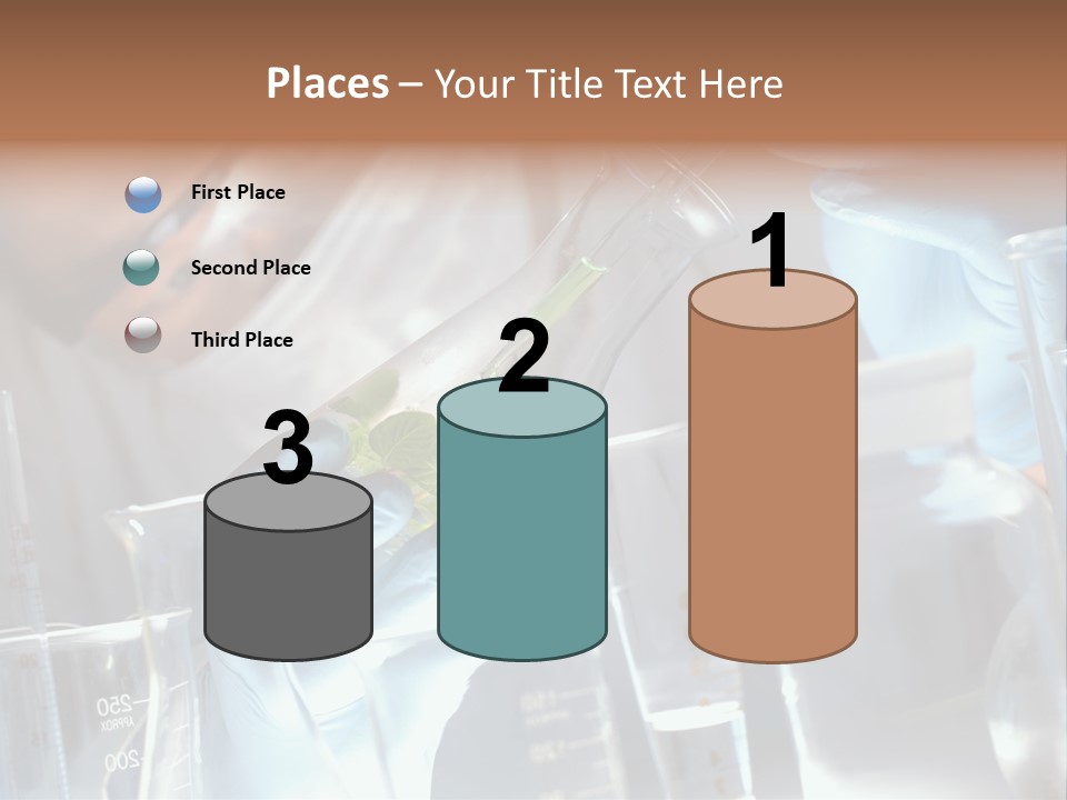 Science Agronomy Holding PowerPoint Template