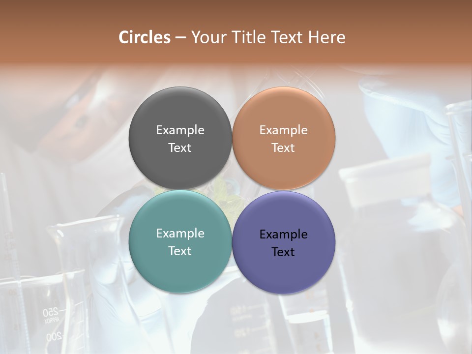 Science Agronomy Holding PowerPoint Template