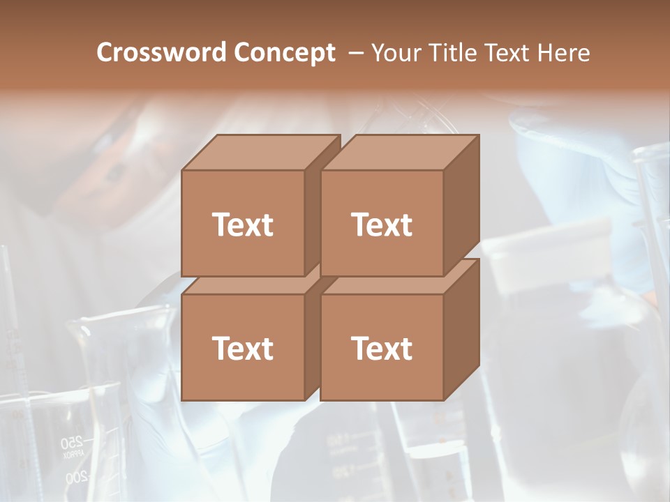 Science Agronomy Holding PowerPoint Template