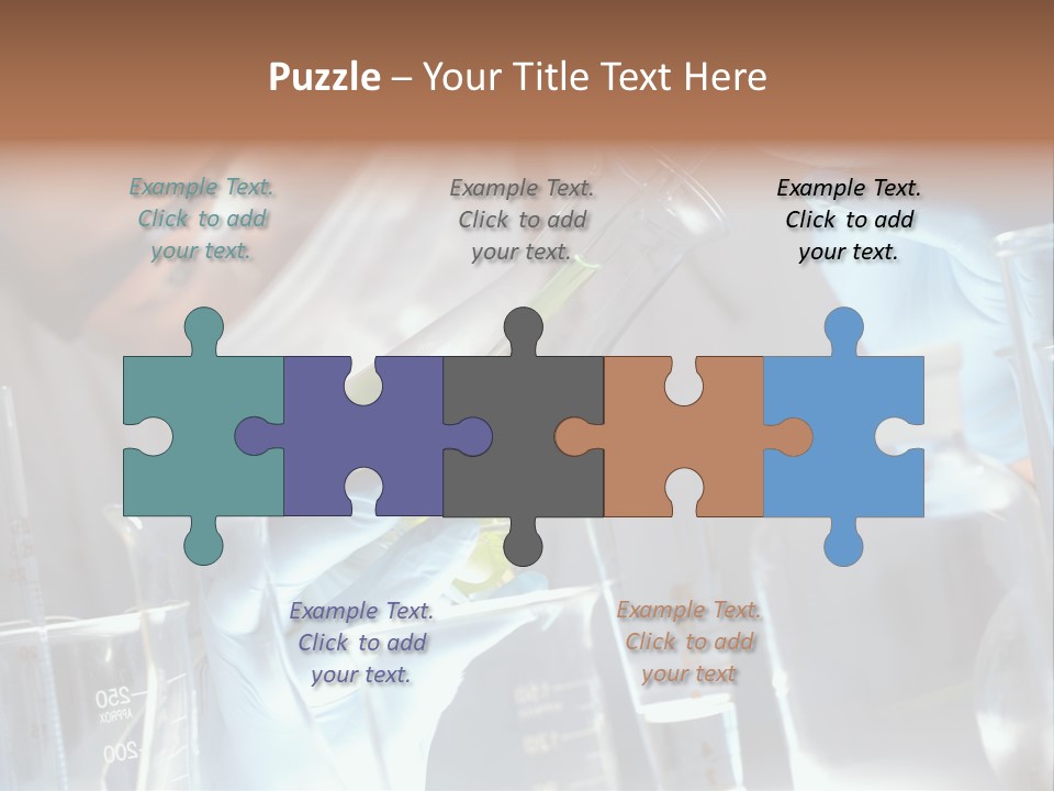 Science Agronomy Holding PowerPoint Template
