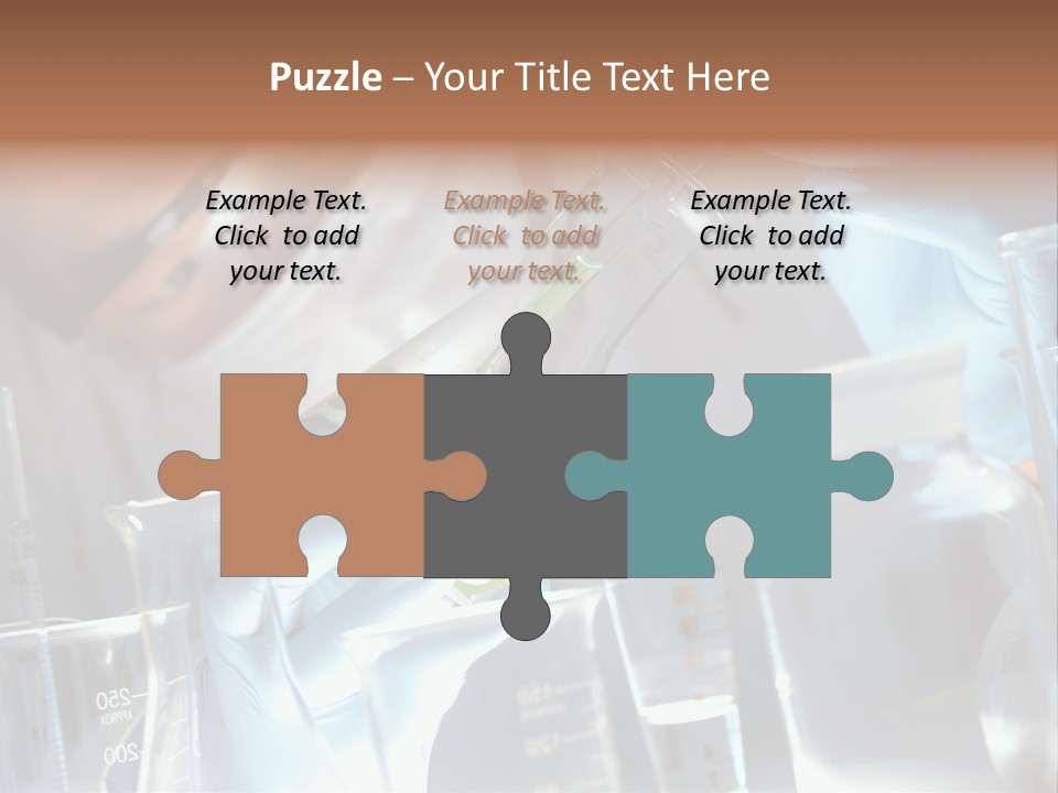 Science Agronomy Holding PowerPoint Template
