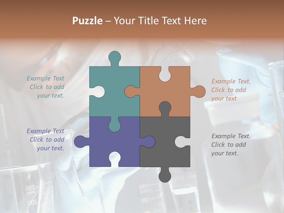 Science Agronomy Holding PowerPoint Template