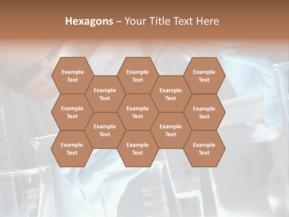 Science Agronomy Holding PowerPoint Template