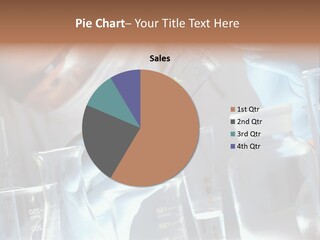 Science Agronomy Holding PowerPoint Template