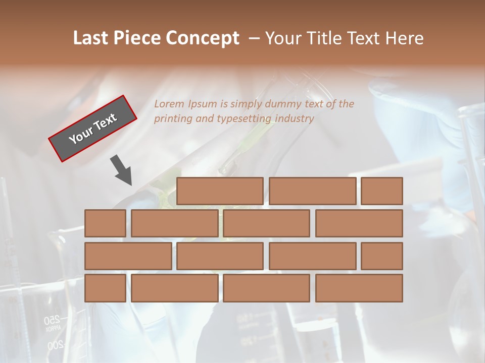 Science Agronomy Holding PowerPoint Template