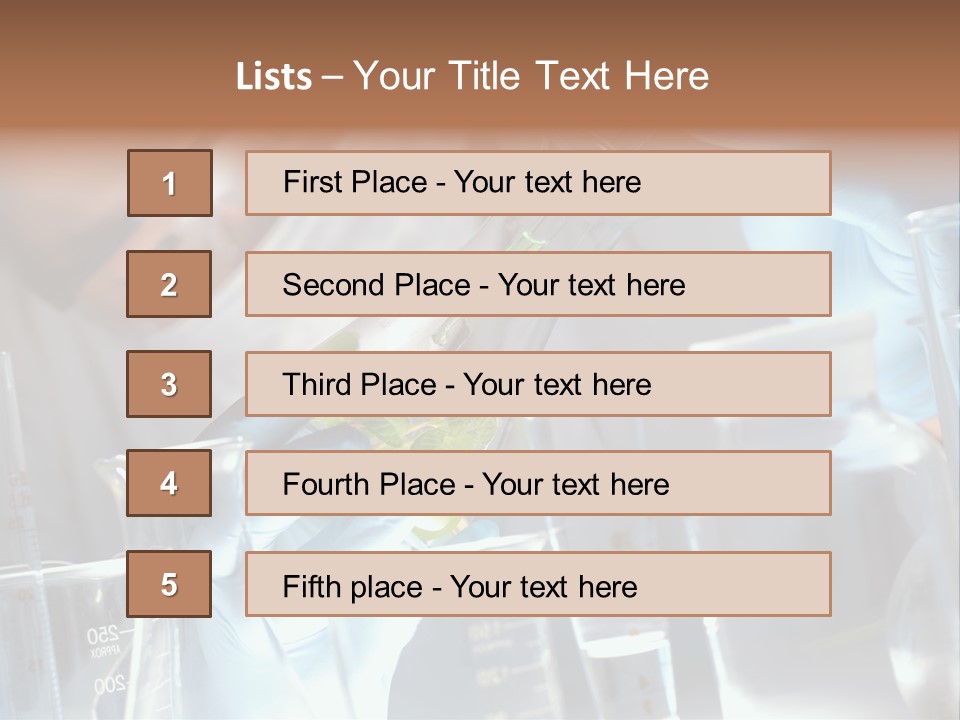 Science Agronomy Holding PowerPoint Template