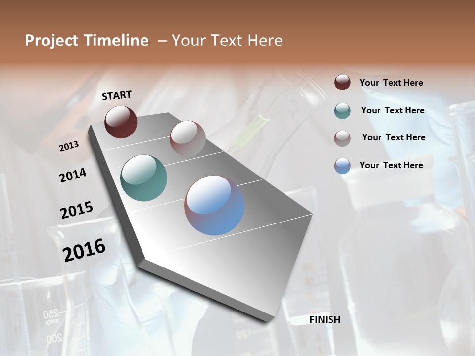 Science Agronomy Holding PowerPoint Template