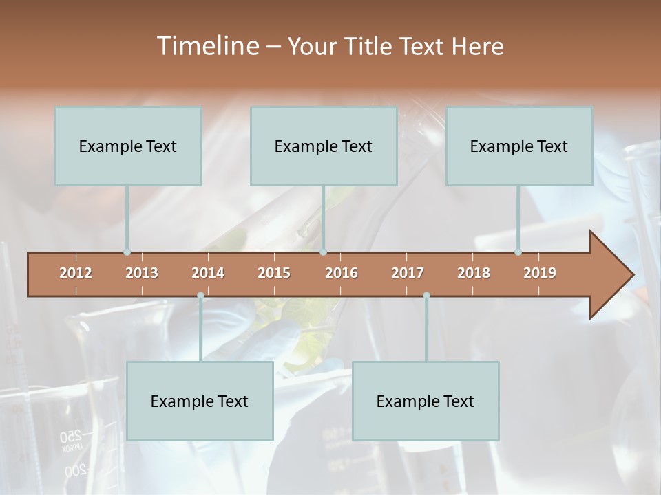 Science Agronomy Holding PowerPoint Template