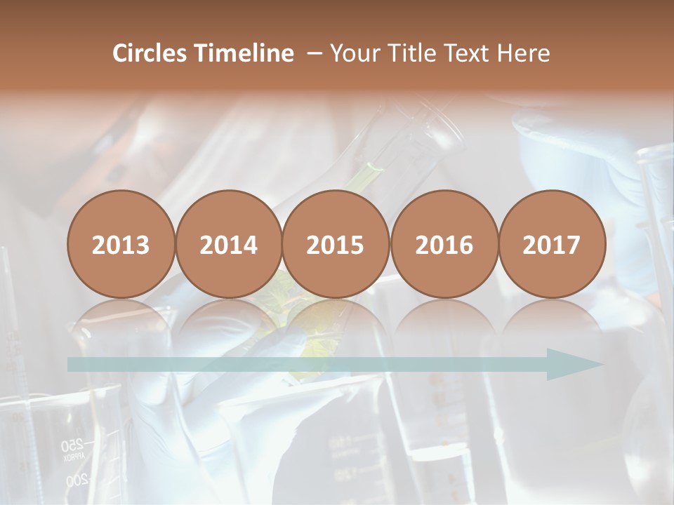 Science Agronomy Holding PowerPoint Template