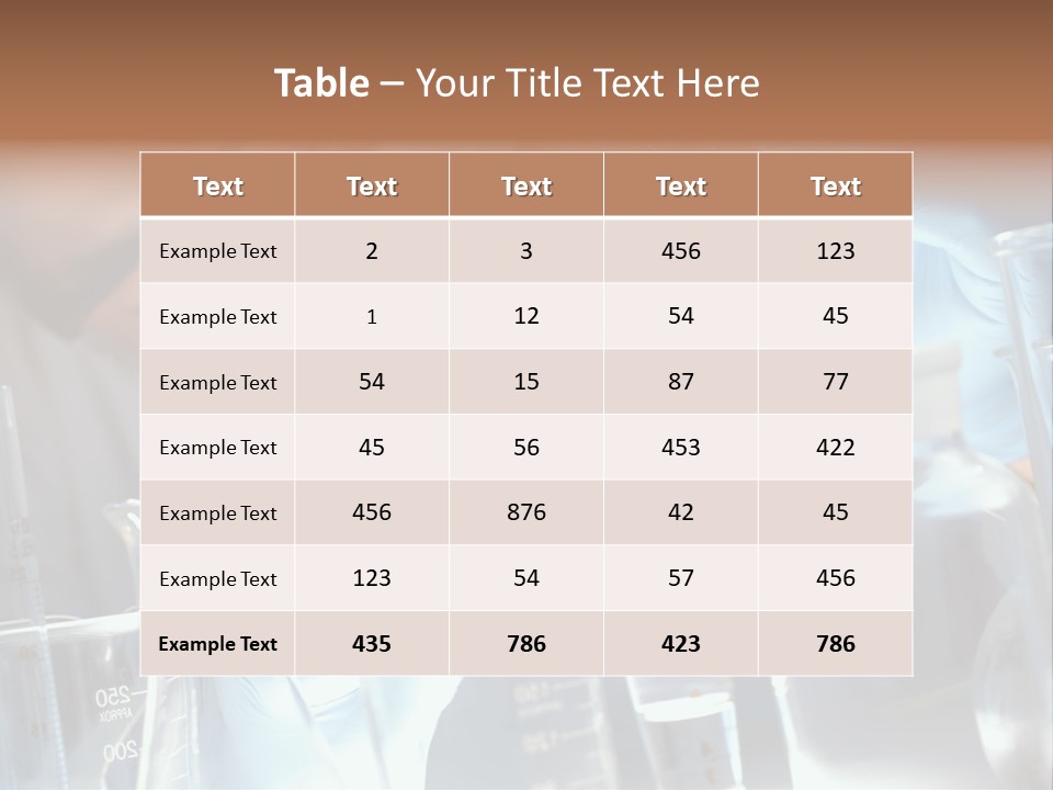 Science Agronomy Holding PowerPoint Template