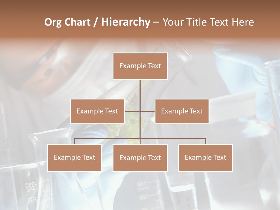 Science Agronomy Holding PowerPoint Template