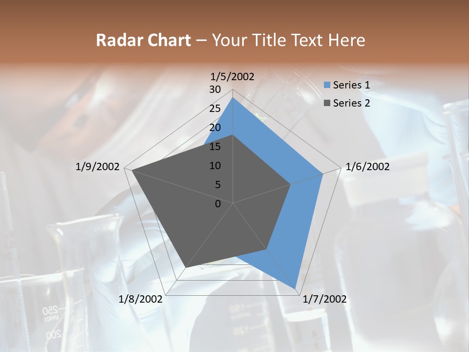 Science Agronomy Holding PowerPoint Template