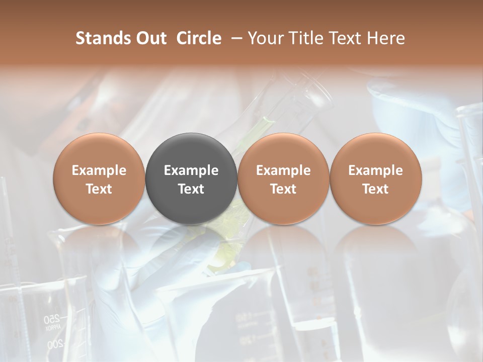 Science Agronomy Holding PowerPoint Template