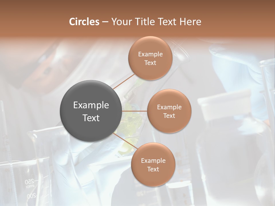 Science Agronomy Holding PowerPoint Template