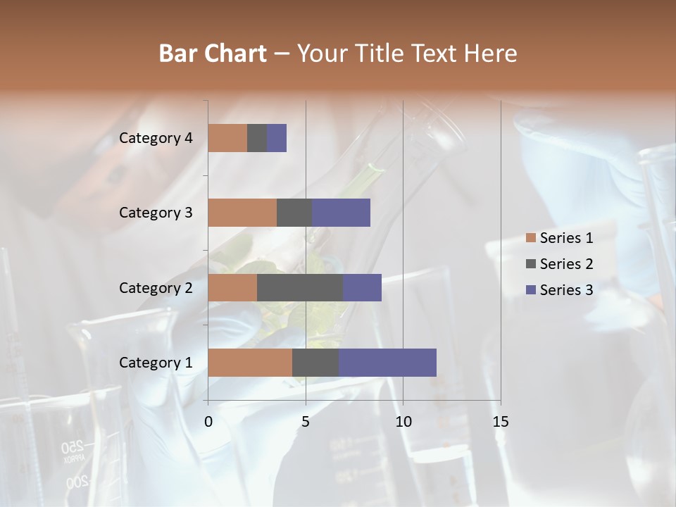 Science Agronomy Holding PowerPoint Template