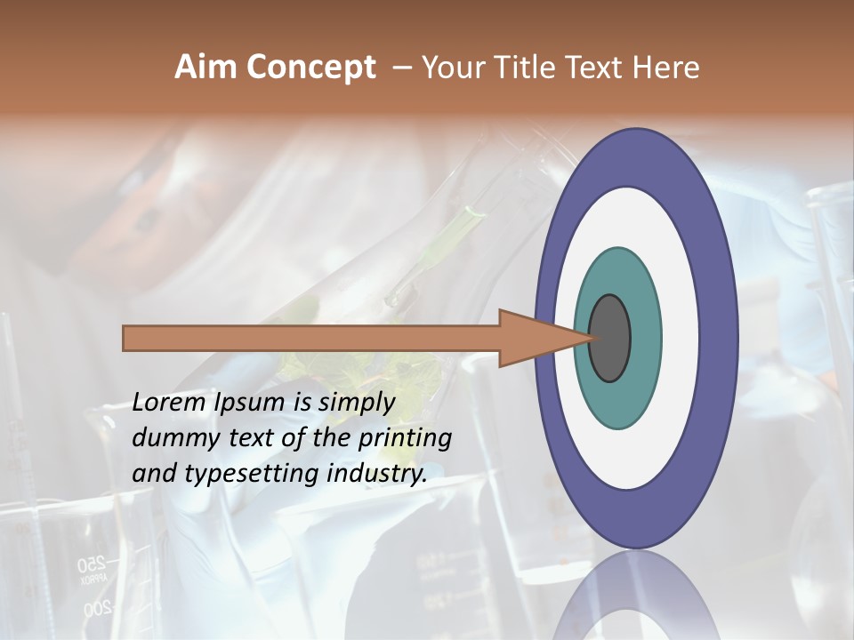 Science Agronomy Holding PowerPoint Template