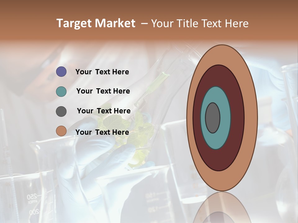 Science Agronomy Holding PowerPoint Template