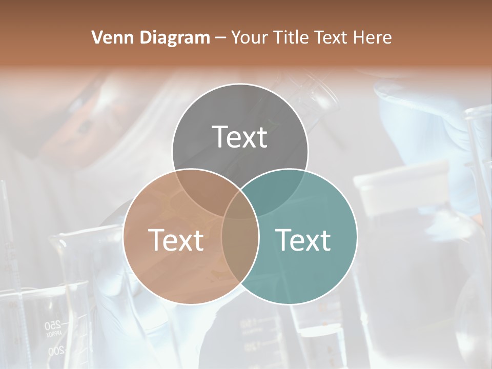 Science Agronomy Holding PowerPoint Template